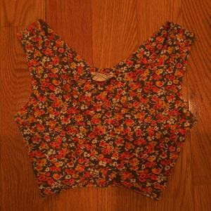 Floral Crop Top